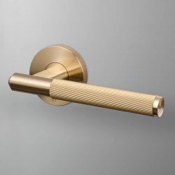 Buster+Punch Door handle - Brass - Model LINEAR - cc38mm