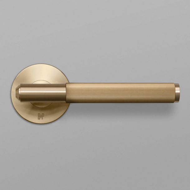 Buster+Punch Door handle - Brass - Model LINEAR - cc38mm