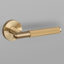 Buster+Punch Door handle - Brass - Model LINEAR - cc38mm