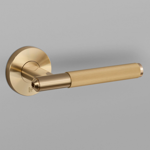 Buster+Punch Door handle - Brass - Model LINEAR - cc38mm