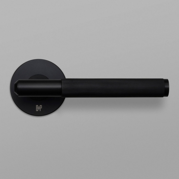 Buster+Punch Door handle - Black - Model LINEAR - cc38mm