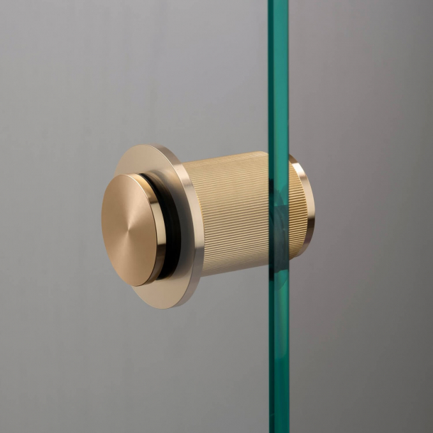 Buster+Punch Door knob Fixed  - Brass - Model LINEAR