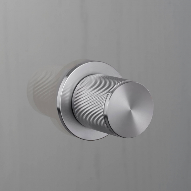 Buster+Punch Door knob Fixed  - Stainless steel - Model LINEAR