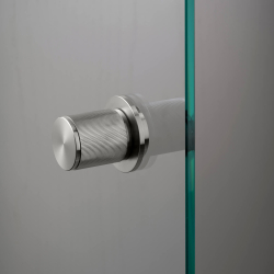 Buster+Punch Door knob Fixed  - Stainless steel - Model LINEAR