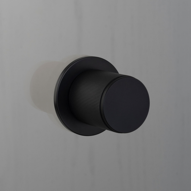 Buster+Punch Door knob Fixed  - Black - Model LINEAR