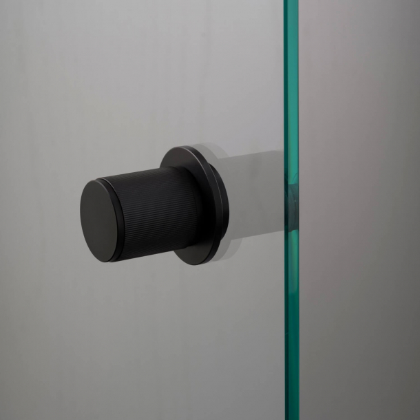 Buster+Punch Door knob Fixed  - Black - Model LINEAR