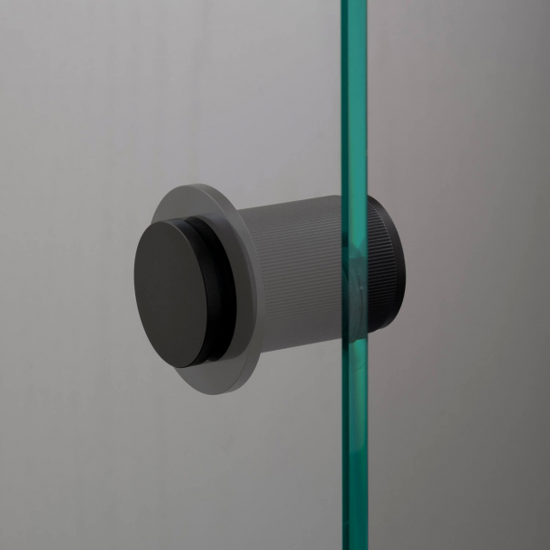 Buster+Punch Door knob Fixed  - Black - Model LINEAR