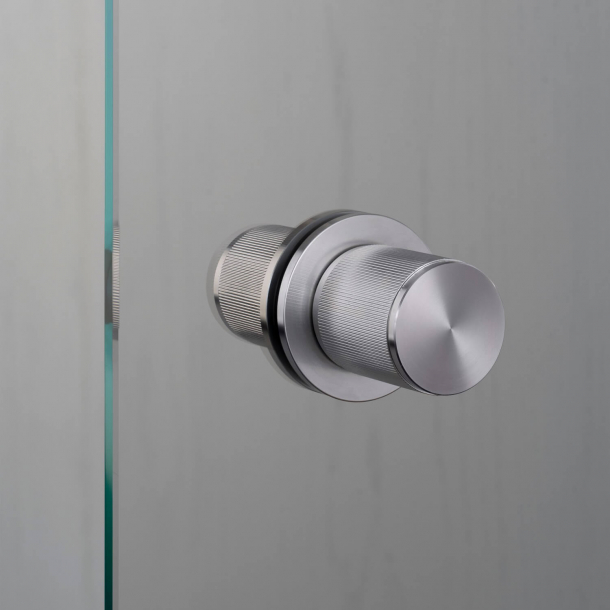 Buster+Punch Door knobs Fixed  - Stainless steel - Model LINEAR