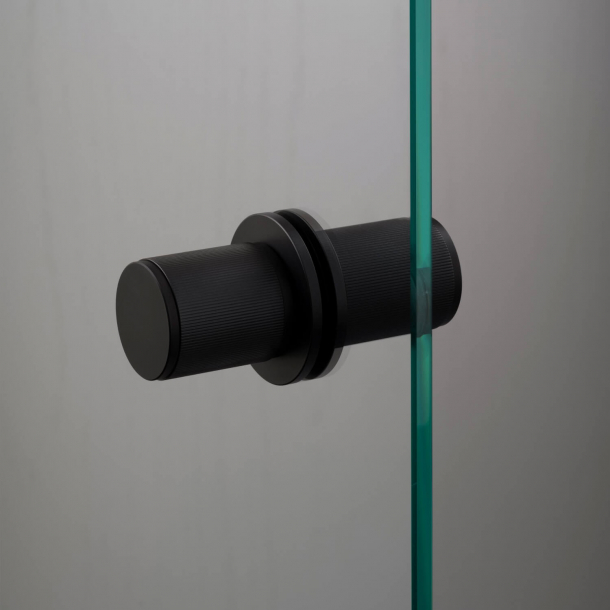 Buster+Punch Door knobs Fixed  - Black - Model LINEAR