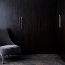 Buster+Punch Pull bar mit Rckplatte - Bronze - Modell Cross - 200/300/400mm