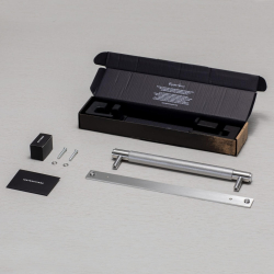 Buster+Punch Pull bar z tyln&#261; p&#322;yt&#261; -  Stal nierdzewna - Model Cross - 200/300/400mm