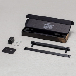 Buster+Punch Pull bar z tyln&#261; p&#322;yt&#261; -  czarny - Model Cross - 200/300/400mm