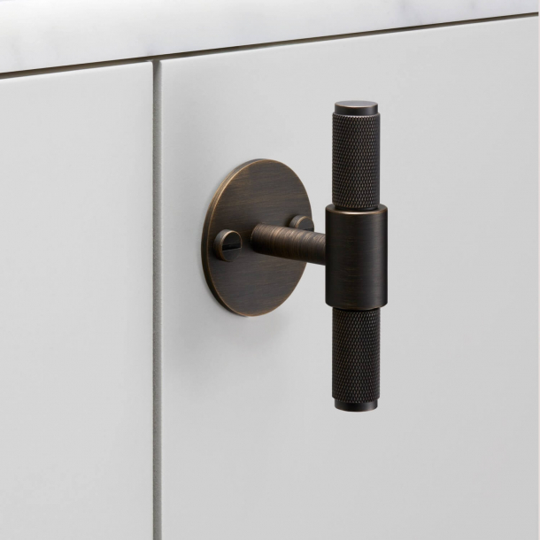 Buster+Punch T-Bar cabinet handle - Bronze - Model Cross