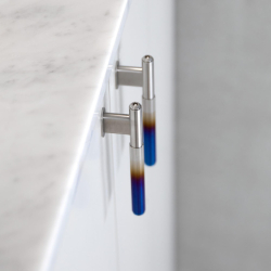 Buster + Punch - Linear L-Bar - Solid Burnt Steel