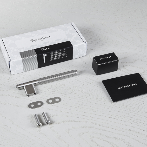 Buster + Punch - Linear L-Bar - Solid Steel