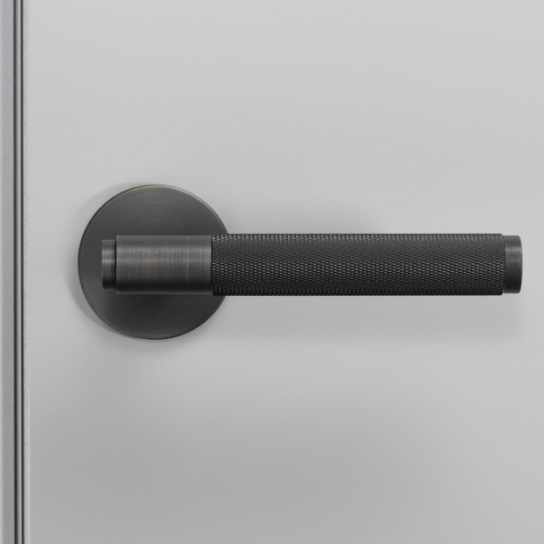 Buster+Punch Door handle &amp; Key Escutcheon- Industrial design - Smoked bronze - cc38mm