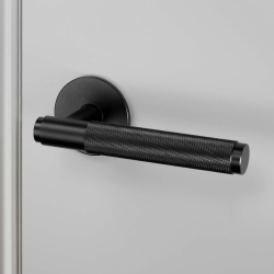 Buster+Punch Door handle &amp; Key Escutcheon- Industrial design - Black - cc38mm