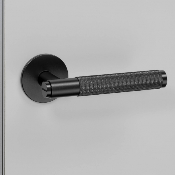 Buster+Punch Door handle &amp; Key Escutcheon- Industrial design - Black - cc38mm