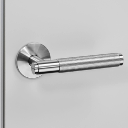 Buster+Punch Door handle &amp; Key Escutcheon- Industrial design - Steel - cc38mm