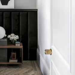 Buster+Punch Door knob - Industrial design - Black - cc30/38 mm