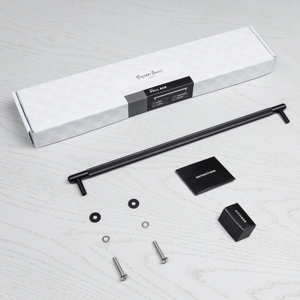 Buster+Punch Pull bar - LINEAR - Black - 350 mm