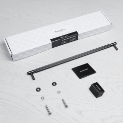 Uchwyt do mebli - LINEAR - Gun Metal - Buster+Punch - 350 mm