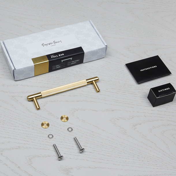 Uchwyt meblowy - Buster+Punch - LINEAR - Mosi&#261;dz - 150 mm