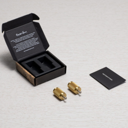 Buster+Punch Mbelknoppar (2 st) - Mssing - 20x34 mm