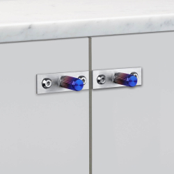 Ga&#322;ka meblowa na tylnej p&#322;ycie - Buster + Punch - Burnt Steel - 12 x 25 mm