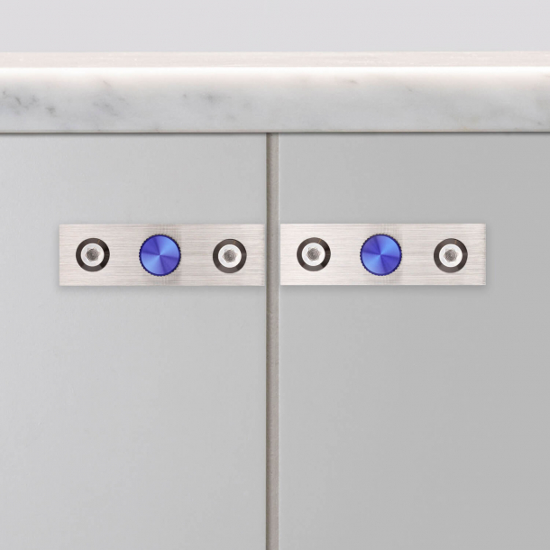 Ga&#322;ka meblowa na tylnej p&#322;ycie - Buster + Punch - Burnt Steel - 12 x 25 mm