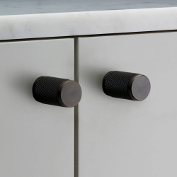 Buster+Punch Mbelknpfe (2 Stck) - Gerucherte Bronze - 20x34 mm