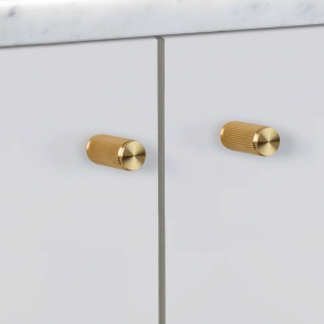 Buster + Punch - LINEAR - Furniture knobs (2 pcs) - Brass - 12 x 25 mm