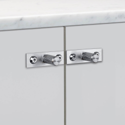 Buster + Punch - LINEAR Plate - Furniture knobs (2 pcs) - Steel - 12 x 25 mm