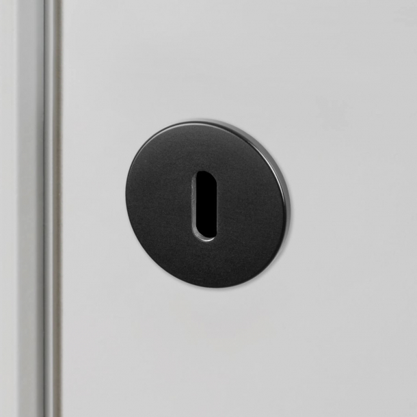 Buster+Punch Schlsselrosette - Industrielles Design - Innenbereich - Schwarz - cc35mm