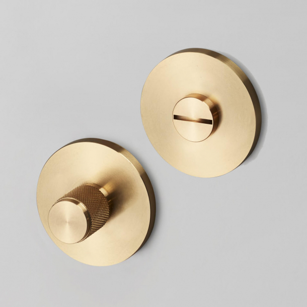 Buster+Punch Thumb turn lock - Industrial design - Brass - cc38mm