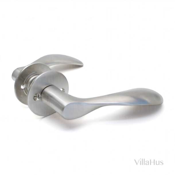 Arne Jacobsen door handle - AJ handle - Brushed steel - Small model 