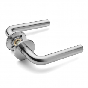 L12 - City Brushed Stainless Steel Lever – Handle House