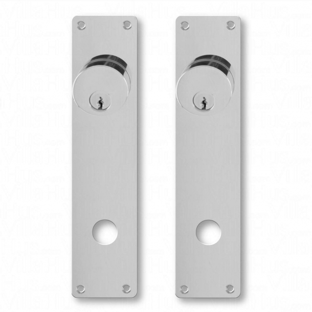 Longitudinal Cylinder Lock Out och Inside - Blank Nickel - Cup Safety Shield