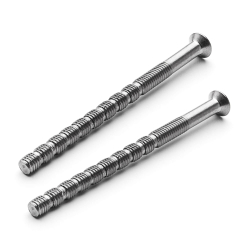 Arne Jacobsen cylinderring &amp; vridning - Borstat stl - Oval 2-18 mm