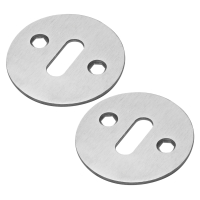 Ngleskilte - Ovalt - d line - Brstet stl - cc27mm