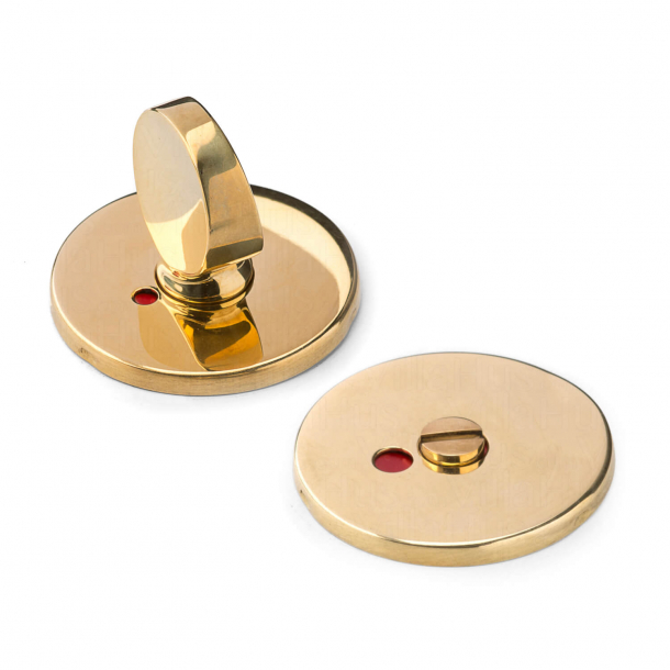 Arne Jacobsen Toilet indicator - Snap on cover - Brass