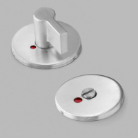 Blokada prywatności do WC - Stal szczotkowana - Kolekcja ONEN - cc38mm