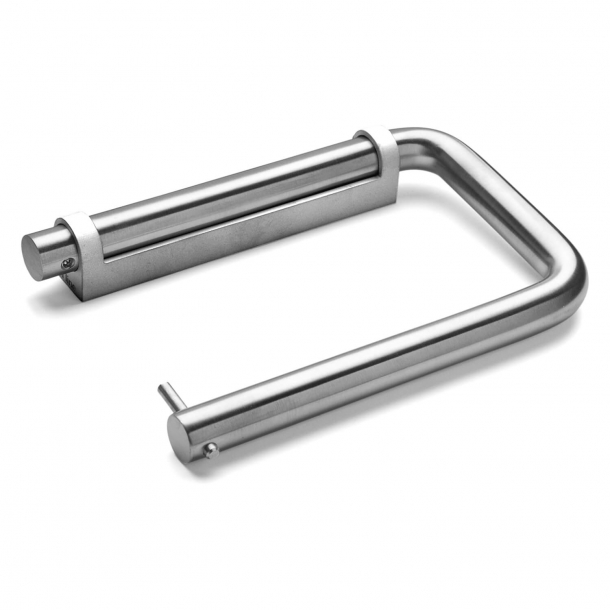 Toilet roll holder - d line - Brushed stainless steel