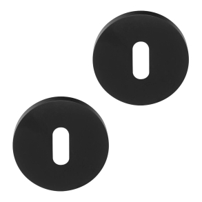 N�gleskilte - FORMANI - PVD mat sort - Model DRN53 - Design by David Rockwell