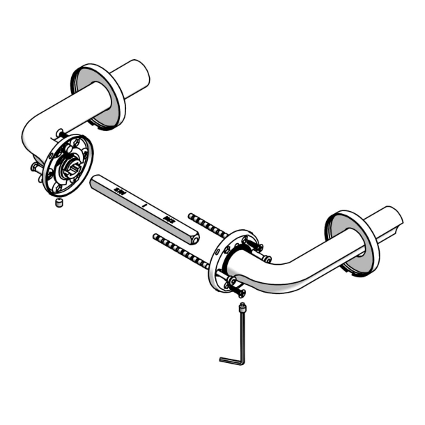 Drgreb - FORMANI - PVD mat sort - Model DR100-G - Design by David Rockwell