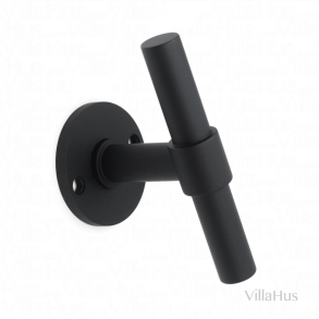 Drgreb  FORMANI  Mat sort rustfrit stl  Model PBT15V50  ONE by Piet Boon - fixed knob