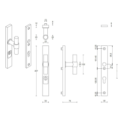 Drgreb - FORMANI - Hvidt - Model PB20-28KT - ONE by Piet Boon