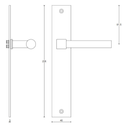 Drgreb - FORMANI - Mat sort rustfrit stl - Model PBL15XLP236SFC - ONE by Piet Boon