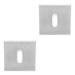 Ngleskilte - FORMANI - Satin rustfrit stl - Model LSQBN50 - Design by Bob Manders