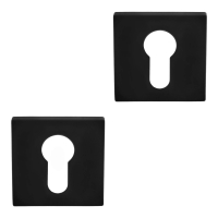 PZ cylinderring - FORMANI - PVD Mat sort - Model LSQBY50 - Design by Bob Manders